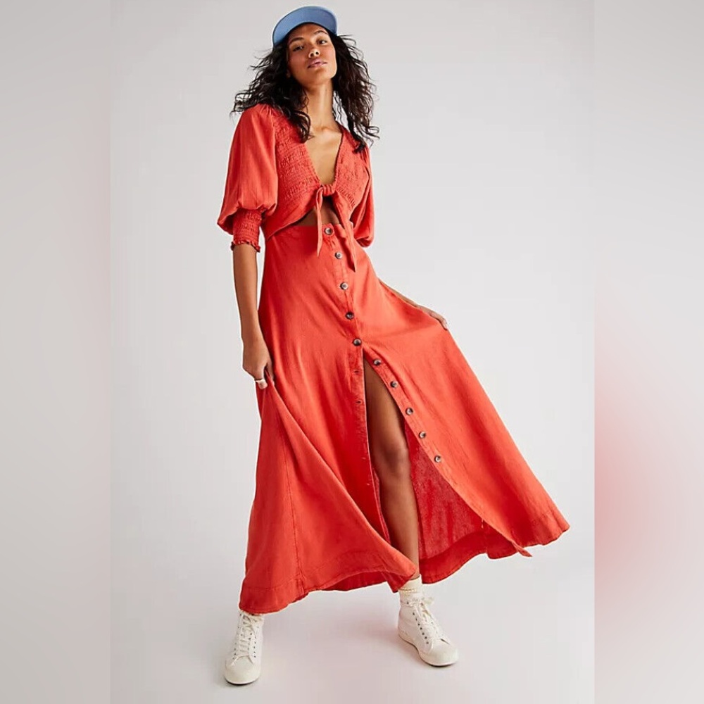 Free People String of Hearts Maxi
